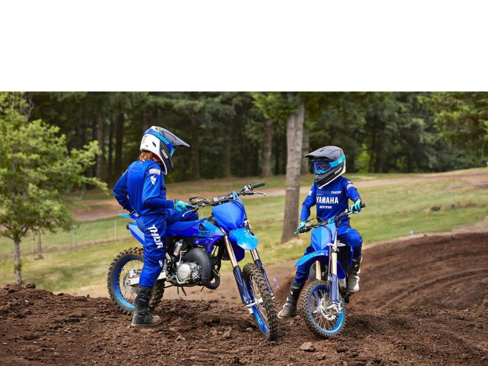 Мотоцикл YAMAHA YZ85LW (Icon Blue) 2024